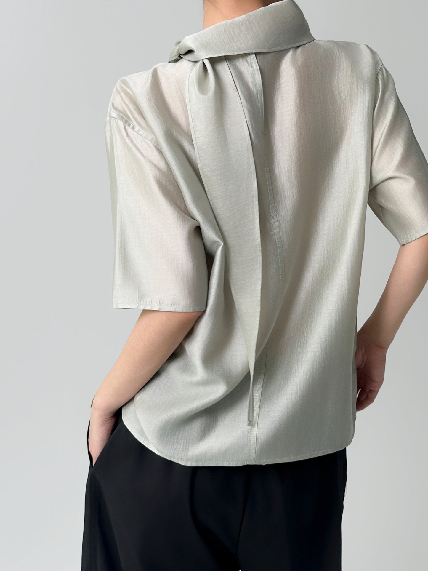 Poise Scarf Blouse