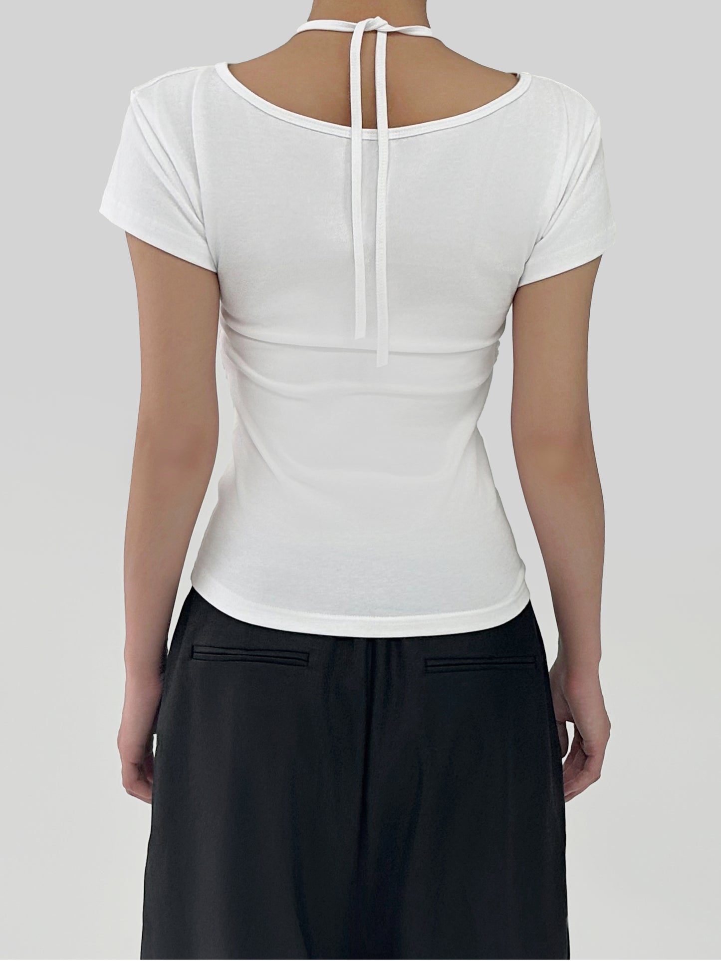 Léa Textured Overlay Top