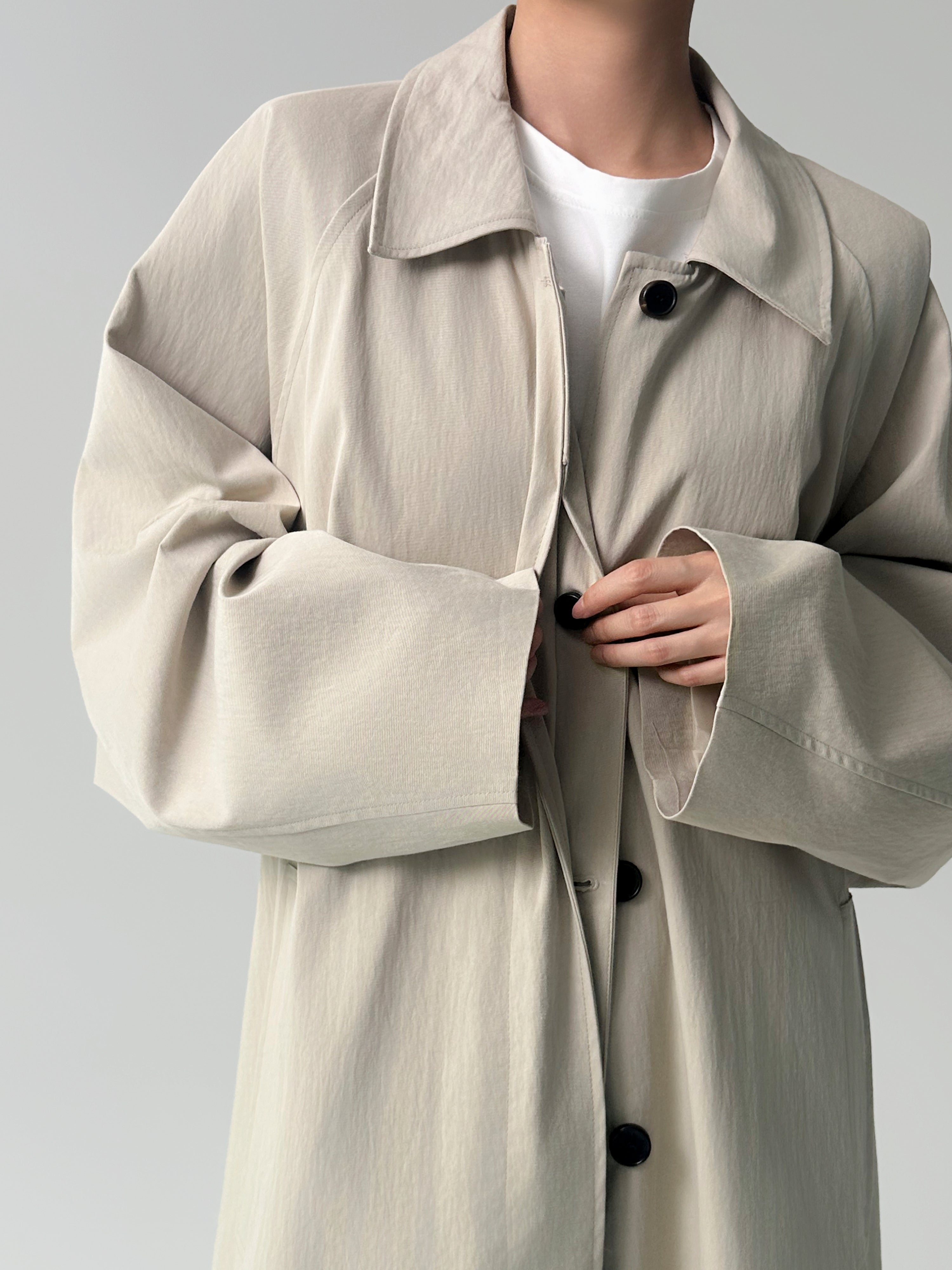 Timeless Oversized Trench Coat