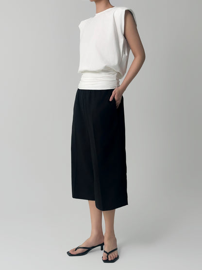 Ruched Silhouette Tee