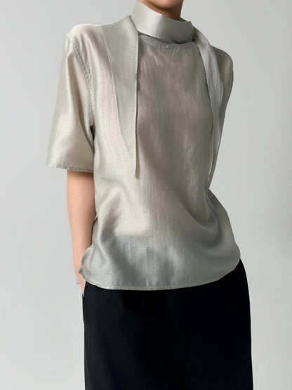 Poise Scarf Blouse
