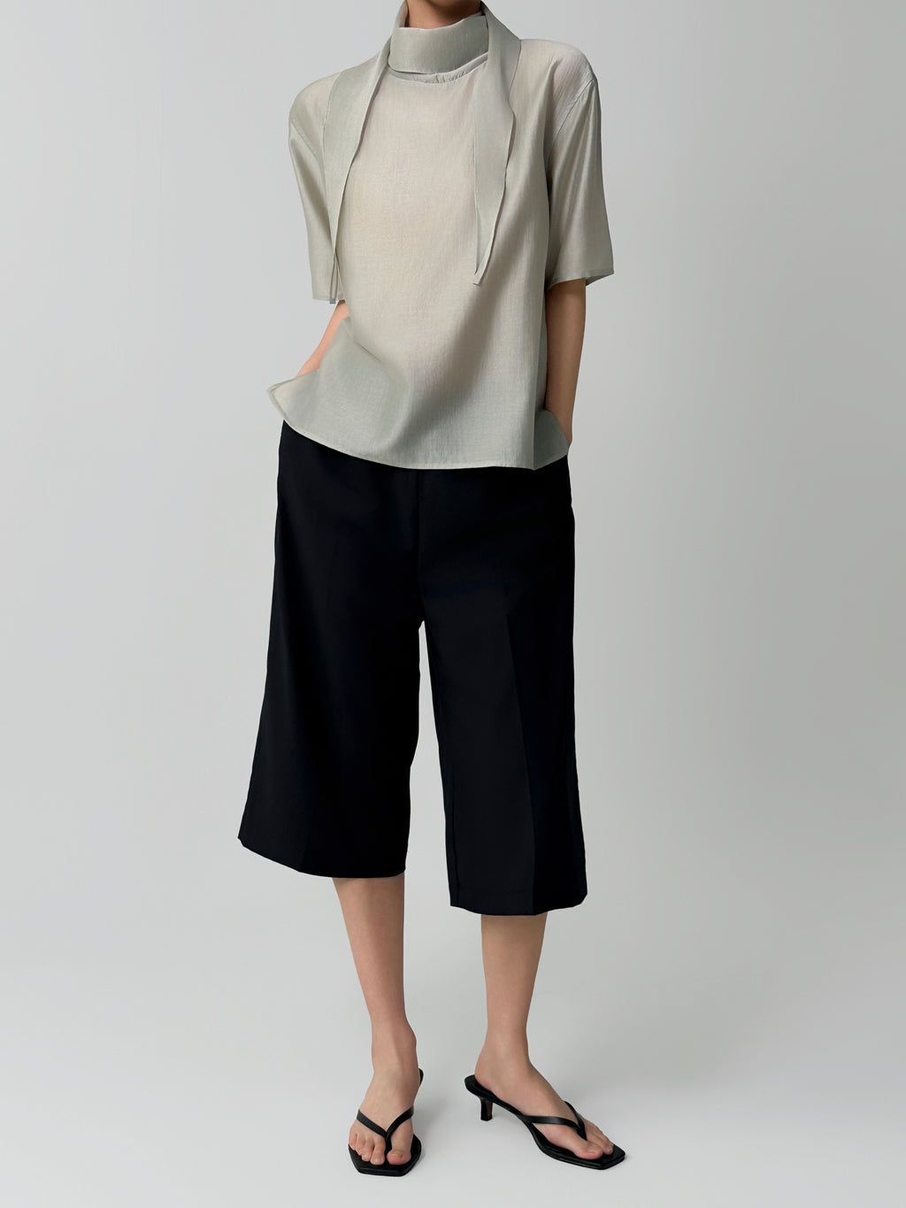 Poise Scarf Blouse