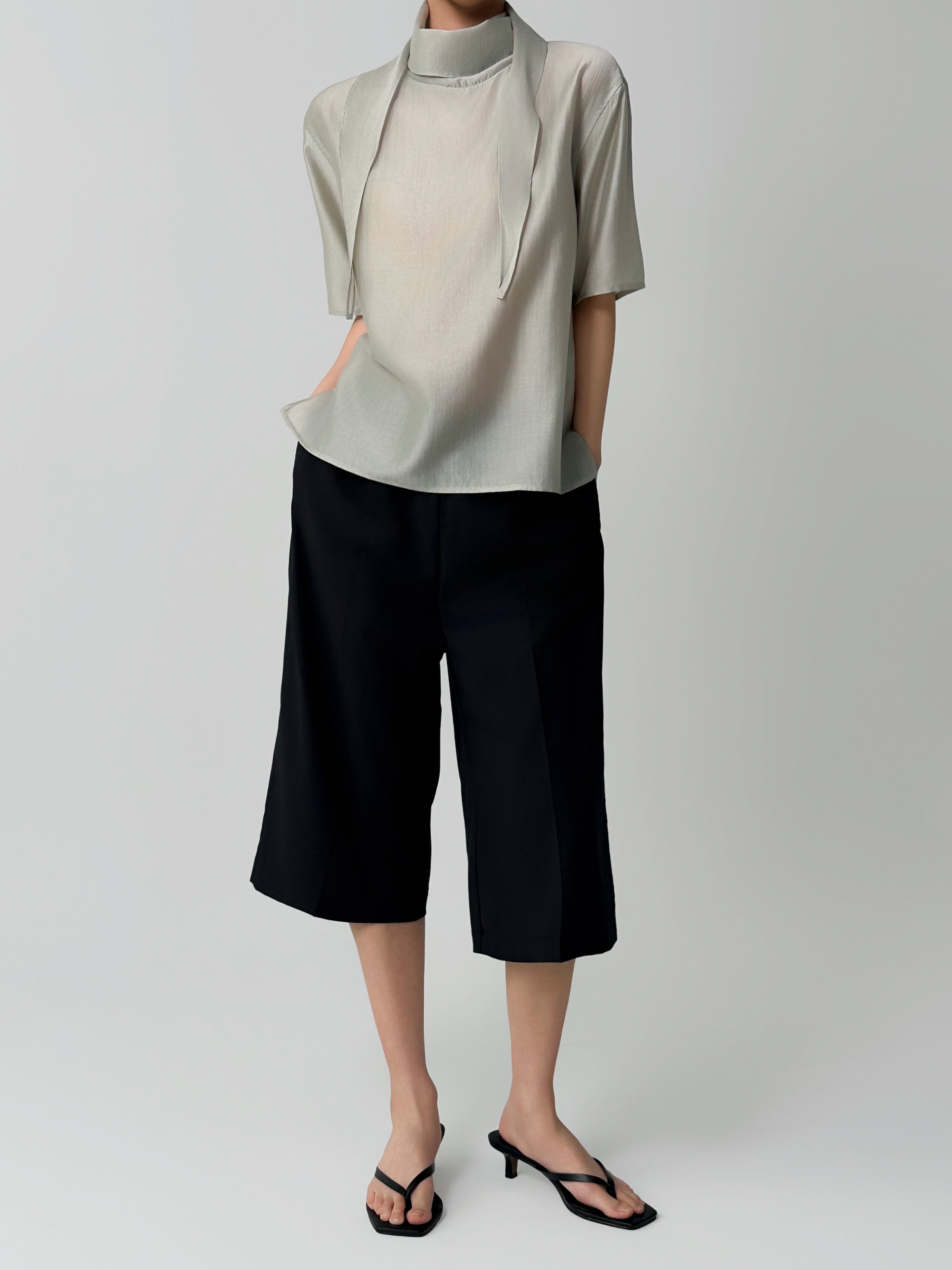 Poise Scarf Blouse