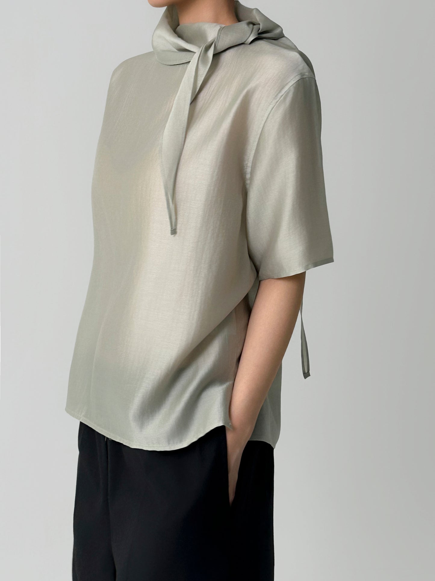 Poise Scarf Blouse
