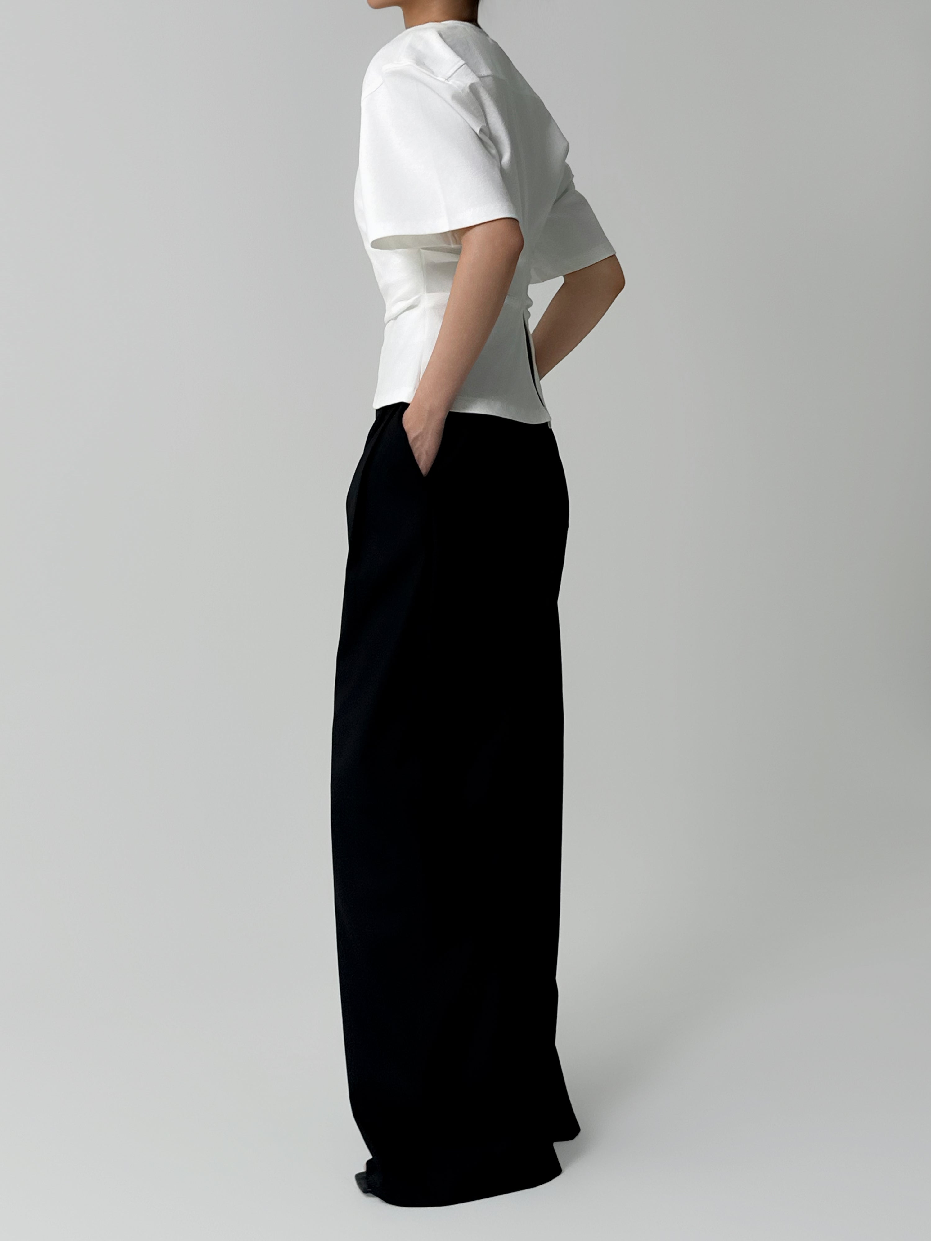 Cloudine Cinched Tee