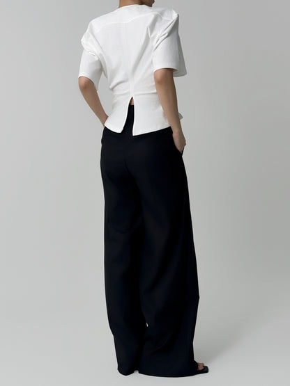 Cloudine Cinched Tee