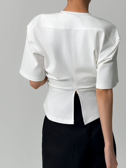 Cloudine Cinched Tee