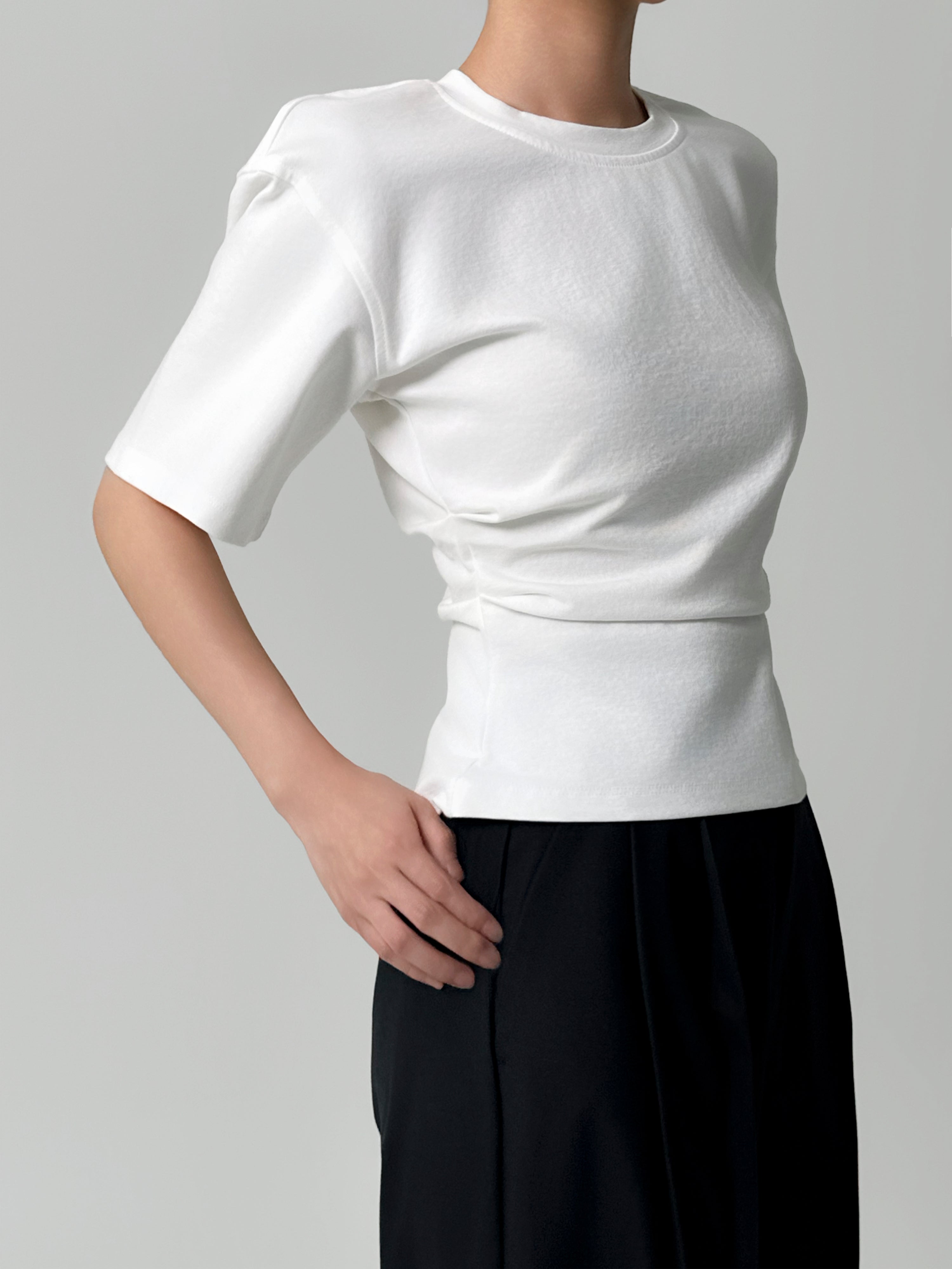 Cloudine Cinched Tee