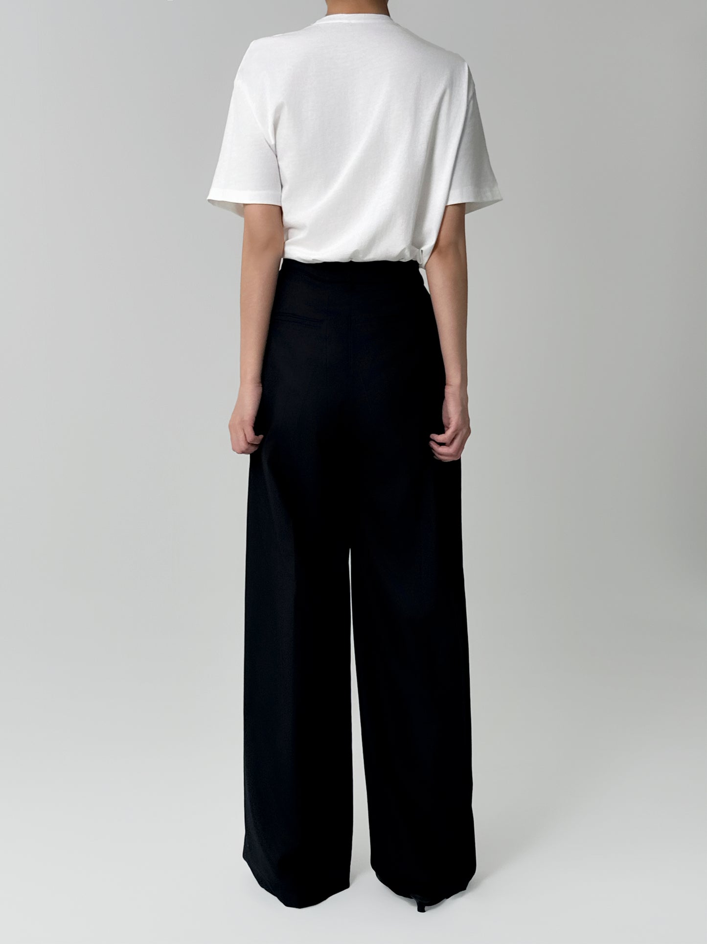 Elin Tie Front Cotton Top
