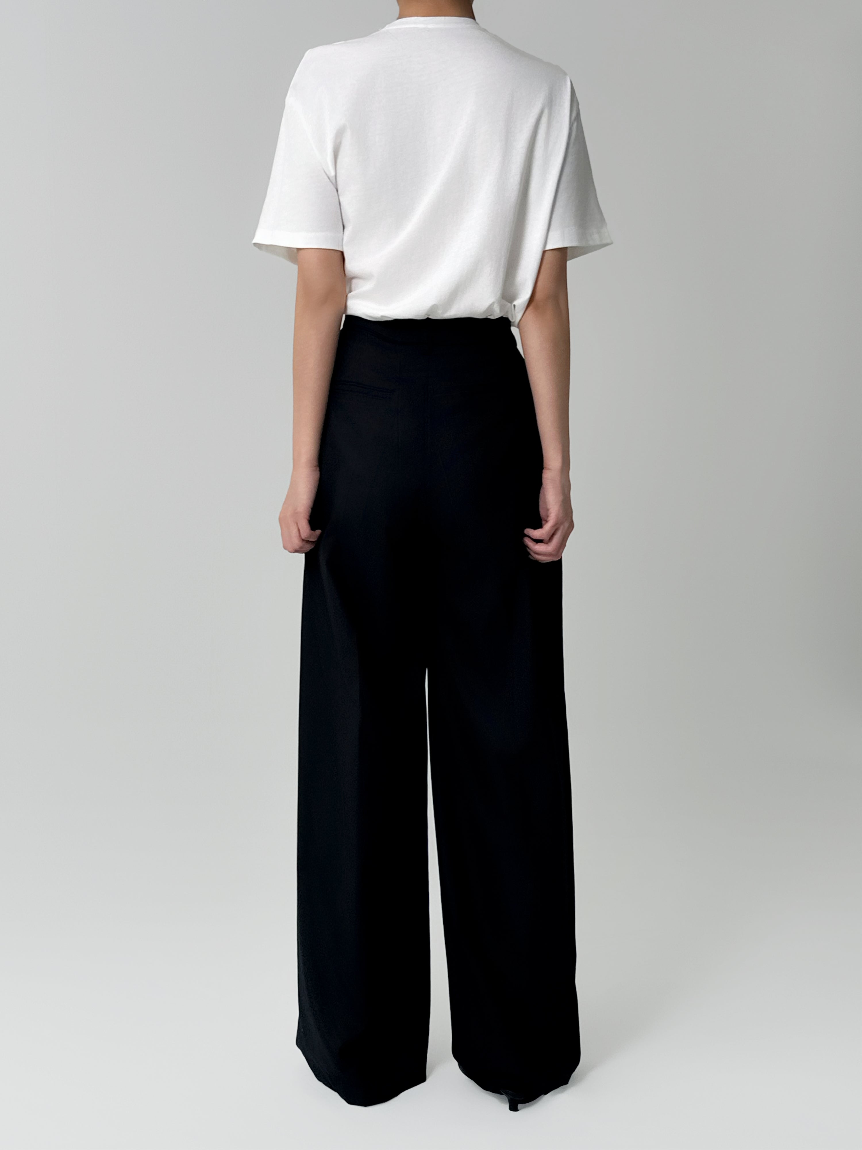 Elin Tie Front Cotton Top
