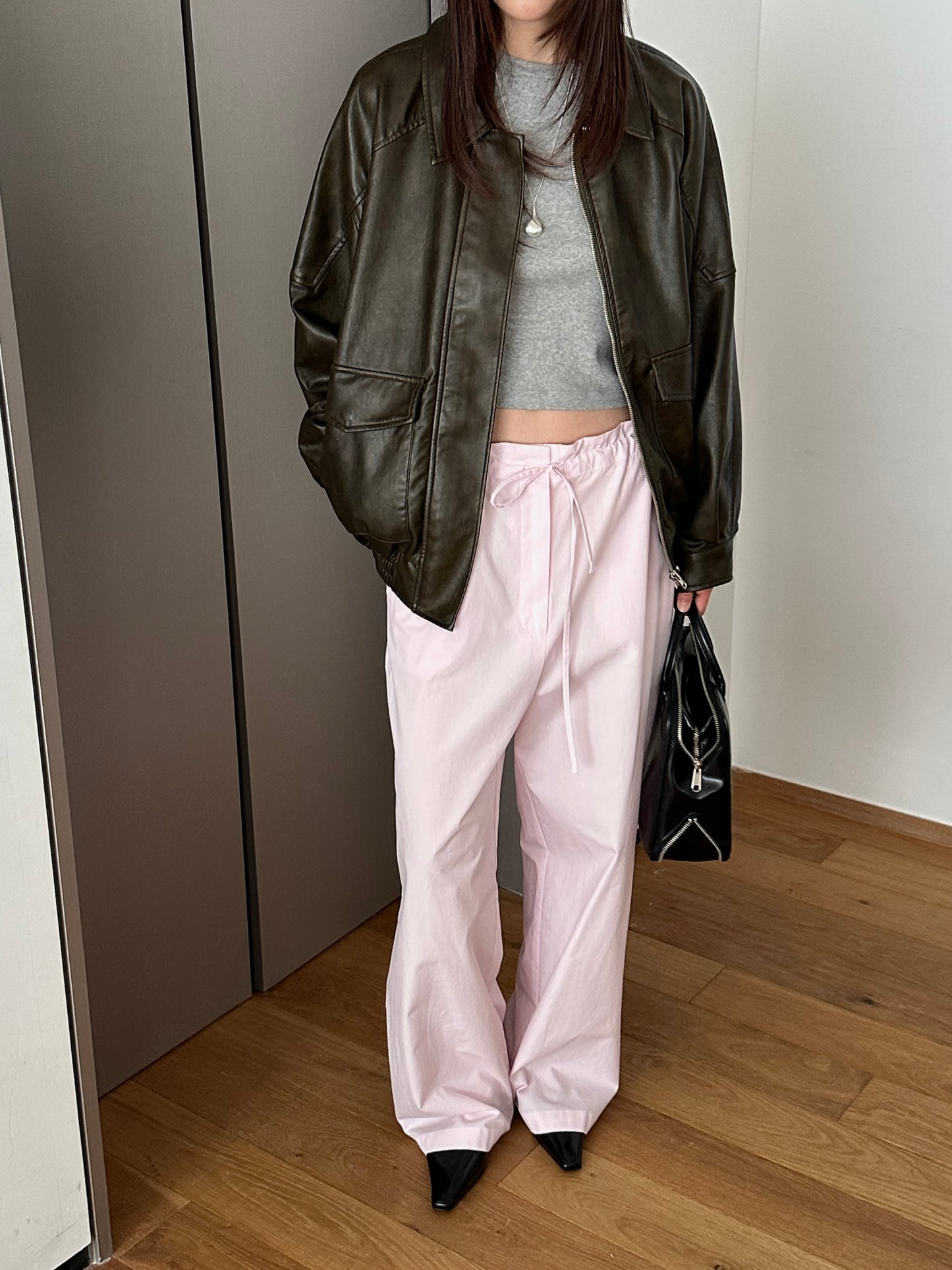 Camille Drawstring Cotton Pants