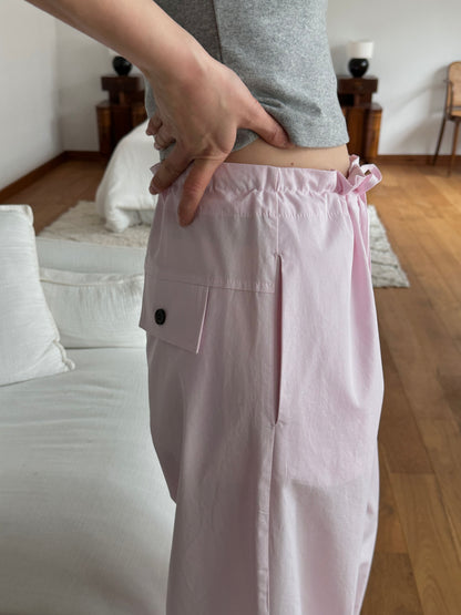 Camille Drawstring Cotton Pants