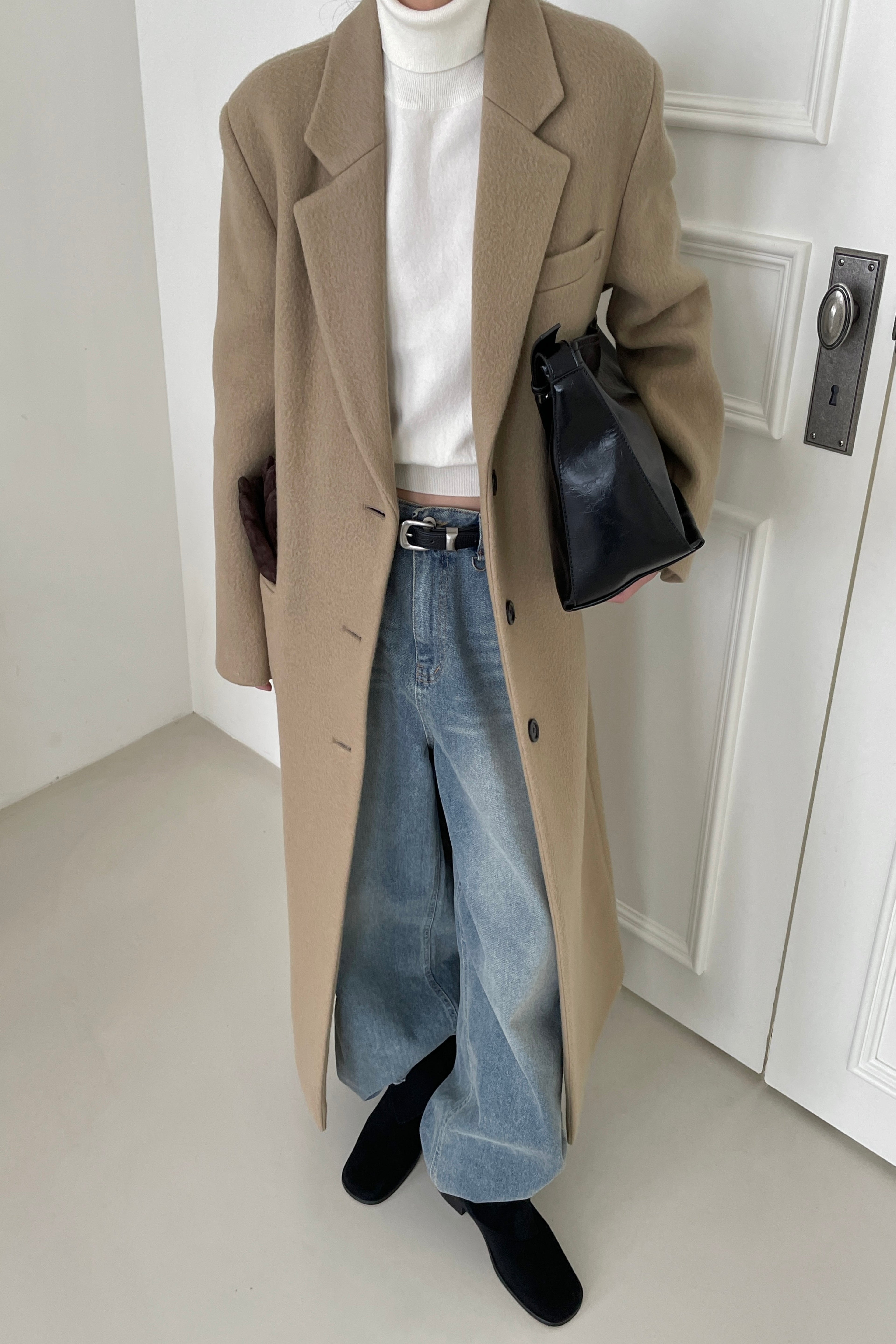 Classic Oversized Wool Coat