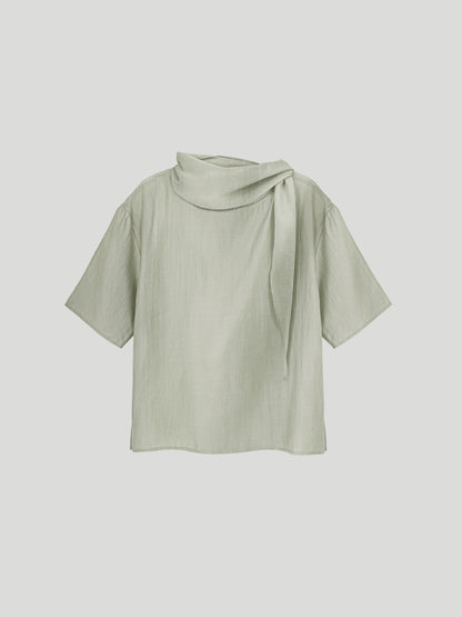 Poise Scarf Blouse