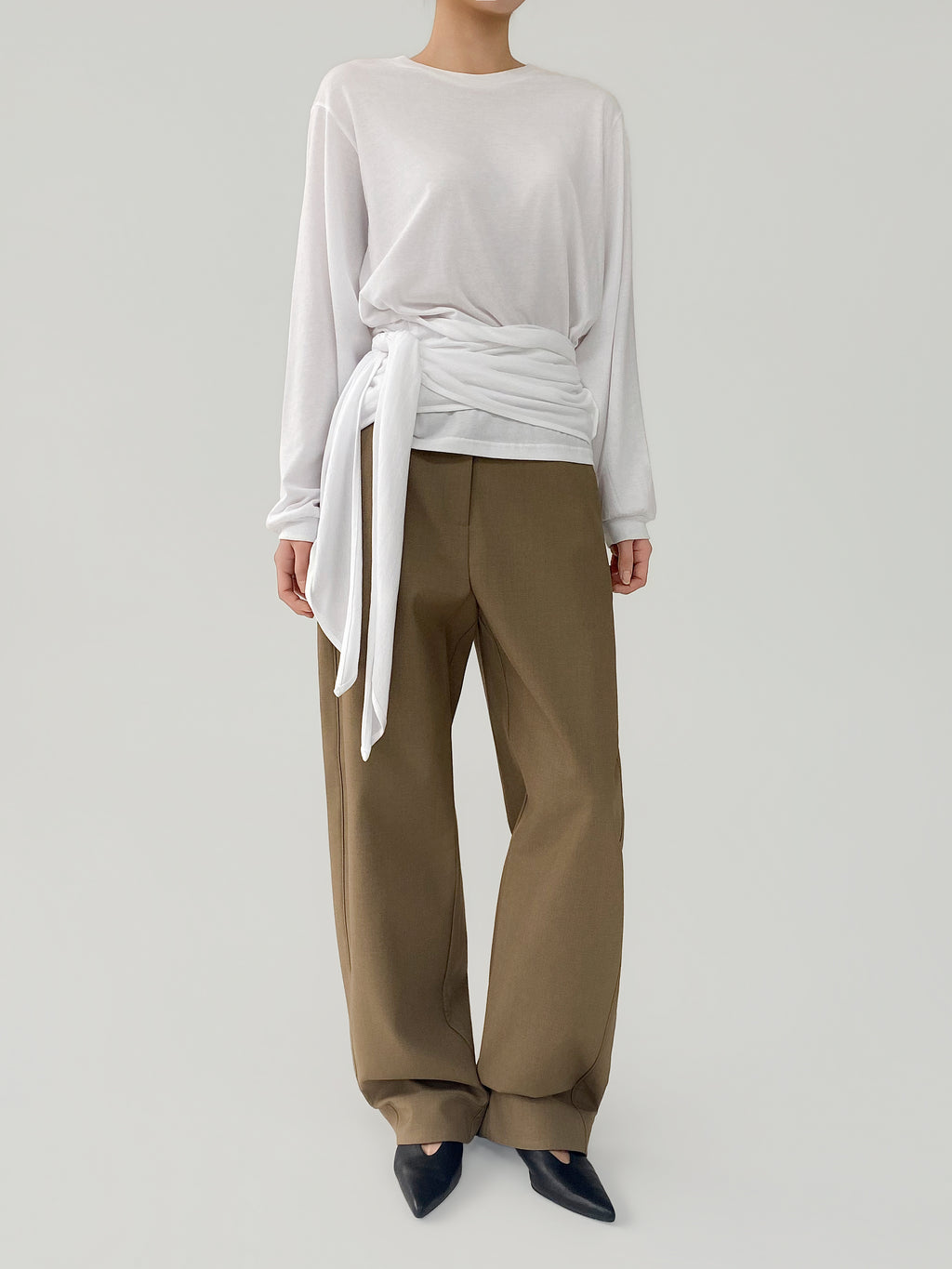 Thea Curved Leg Pants