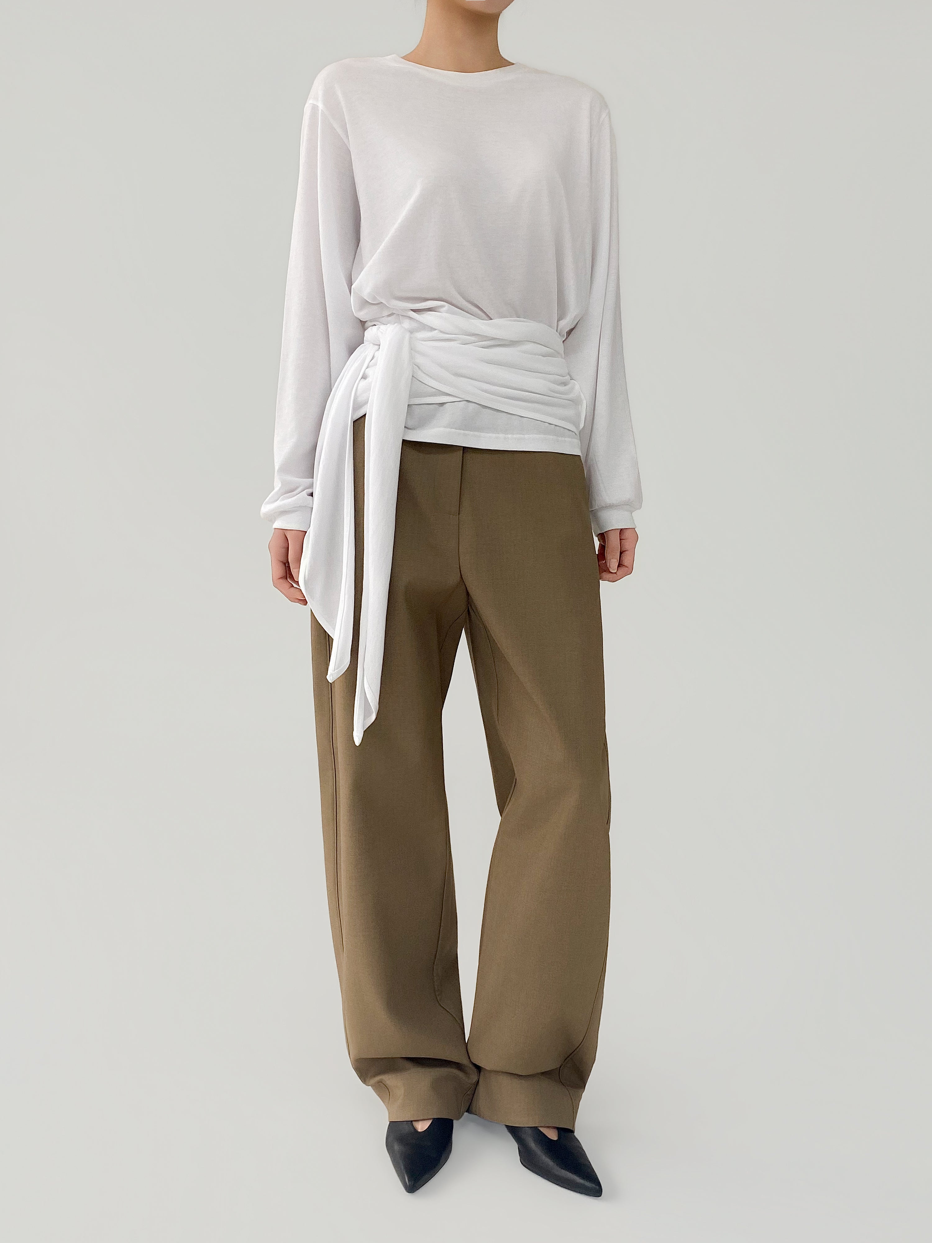 Thea Curved Leg Pants