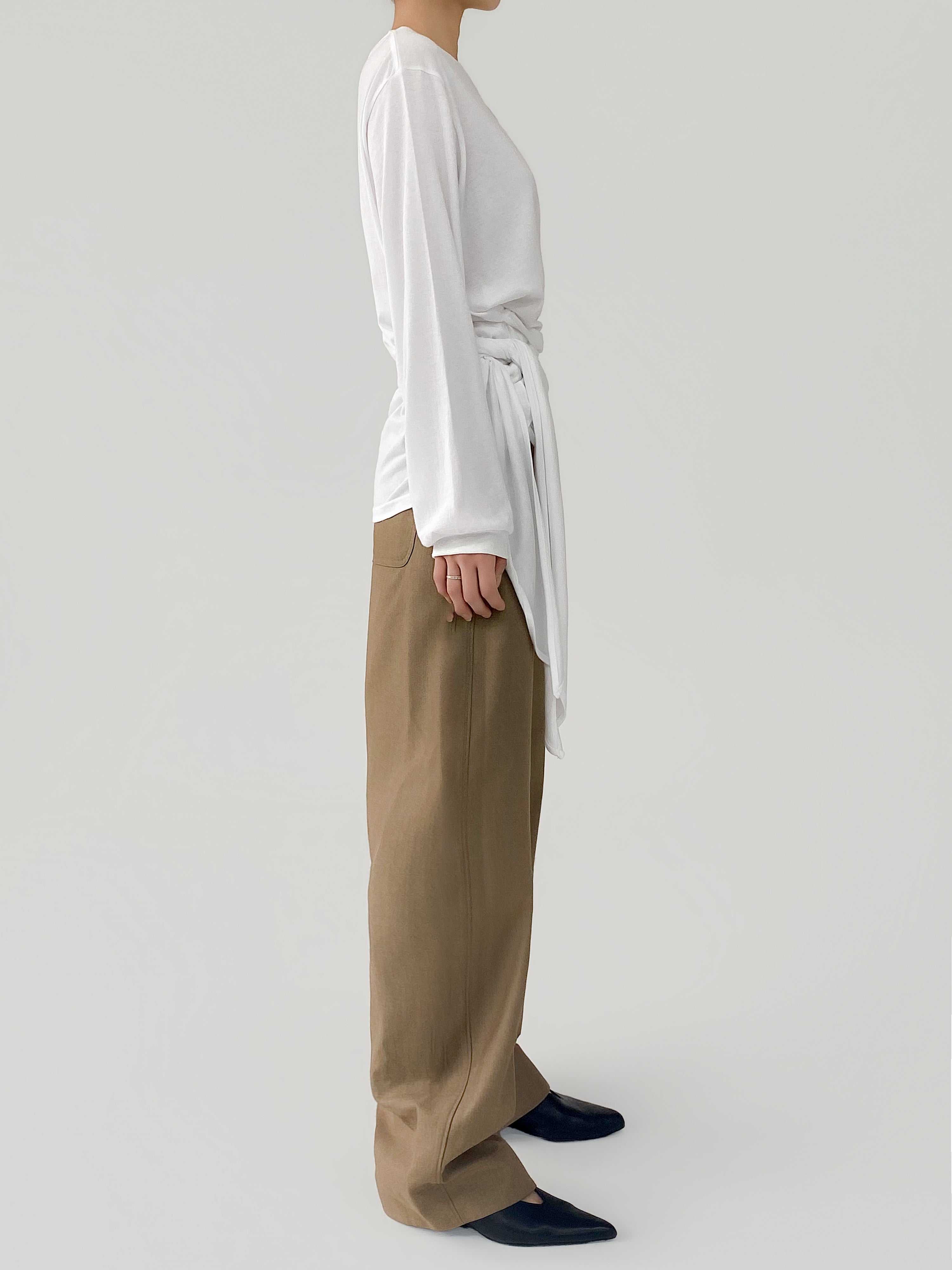 Thea Curved Leg Pants
